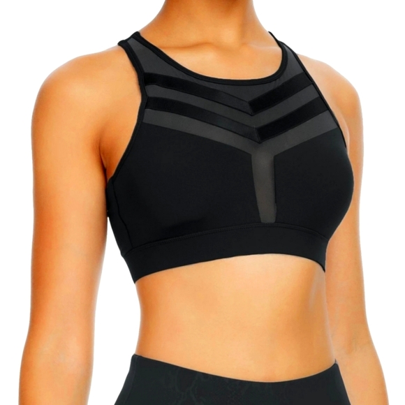 Queenieke Wirefree Racerback Mesh Sports bra - Picture 3 of 7